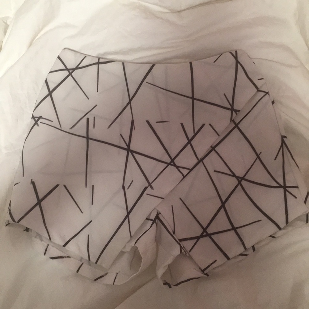 Black and White envelope skirt